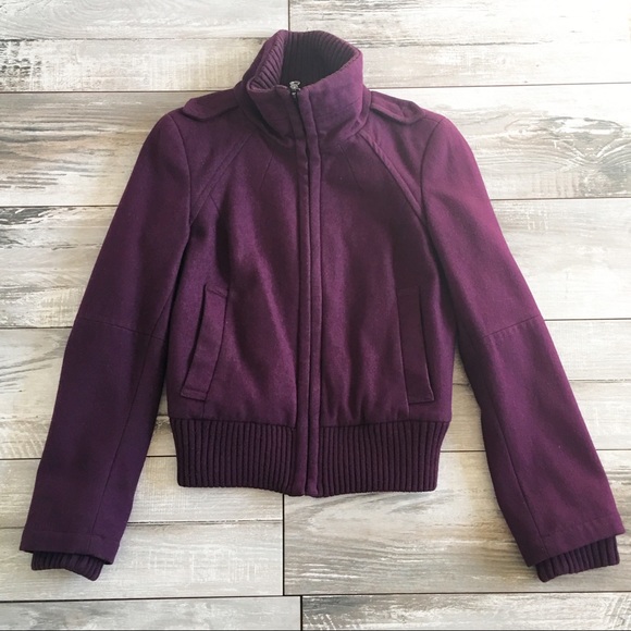 Black Rivet Wool Jacket - Picture 1 of 6